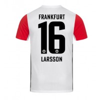 Eintracht Frankfurt Hugo Larsson #16 Domáci futbalový dres 2024-25 Krátky Rukáv